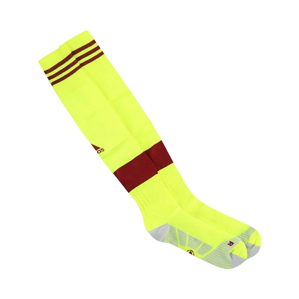 MEDIA FUTBOL ADIDAS FVF AMARILLO/VINOTINTO