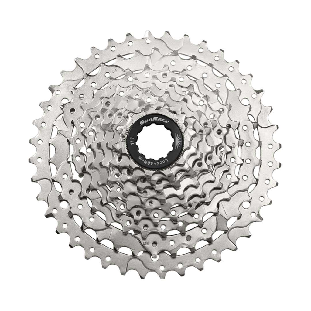 CASSETTE SUNRACE M980 DE 9VMTB 11-42T BODY HG/STEEL