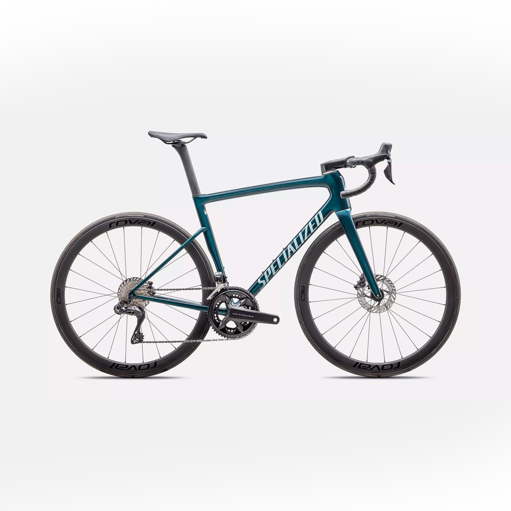 BICICLETA RUTA SPZ TARMAC SL8 EXPERT DI2DPLAKEMET/GRNPRL