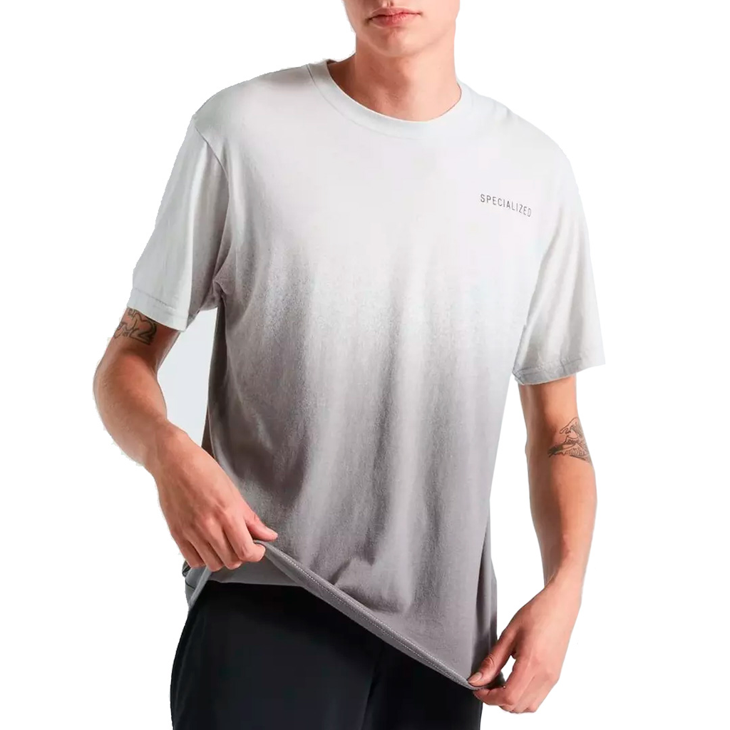 FRANELA SPZ GRIND TEE SS DOVE GREY SPRAY