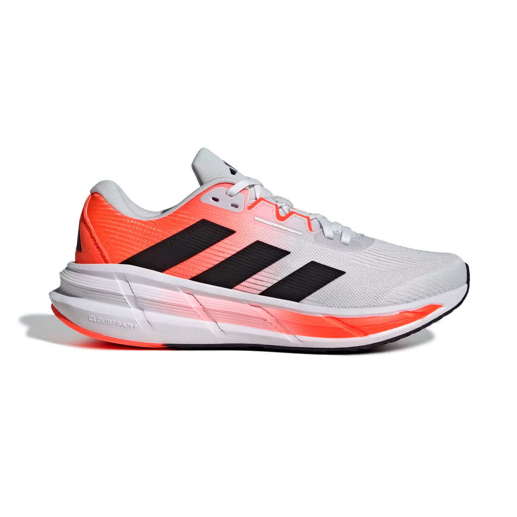 ZAPATO RUNNING ADIDAS QUESTAR 3 M WHITE ORANGE