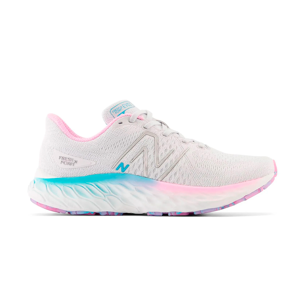 ZAPATO RUNNING NEW BALANCE EVOZ WHITE/BLUE