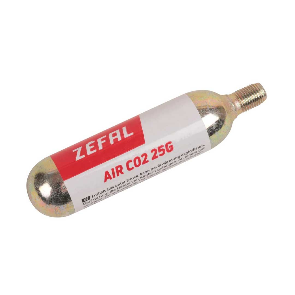 CARTUCHO CO2 ZEFAL CO2 25G THEREADED RED