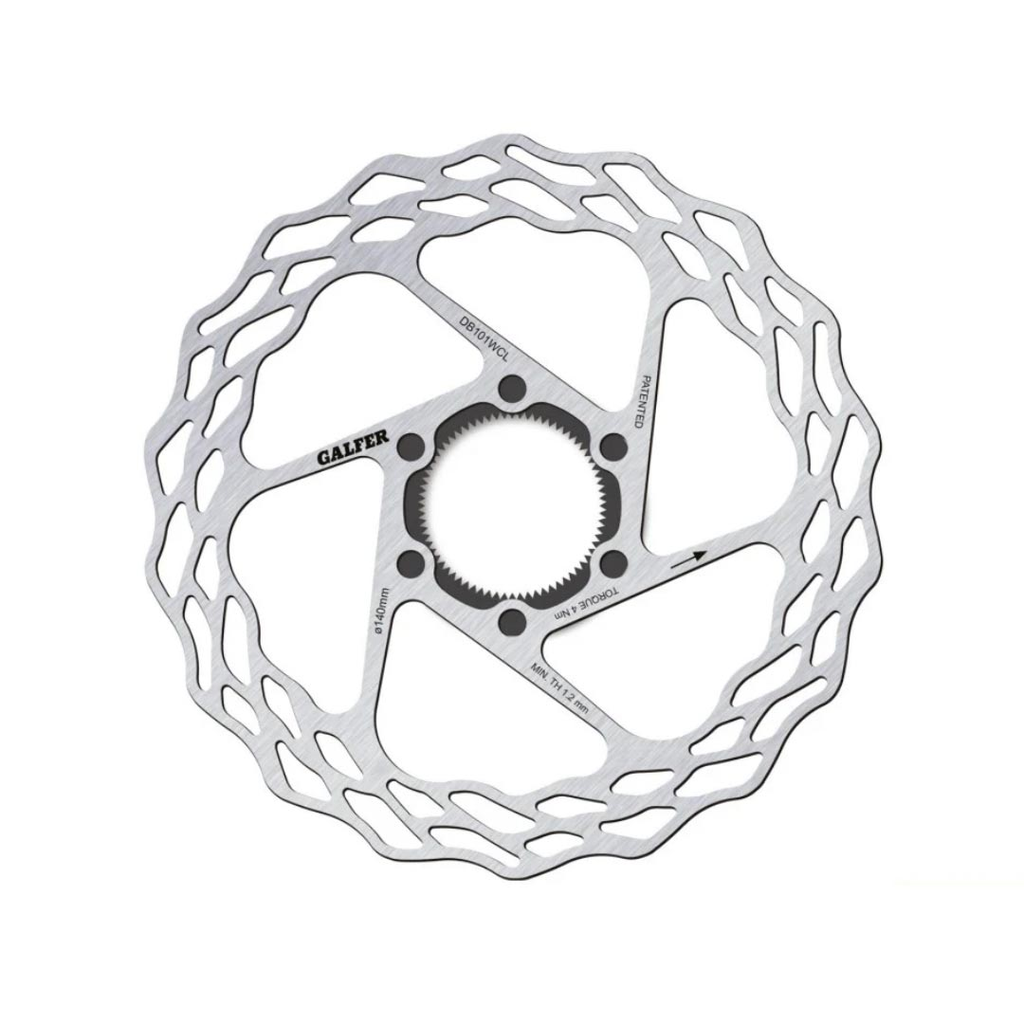 DISCO DE FRENO GALFER Ø140X1.8MM / CENTER LOCK DB101WCL