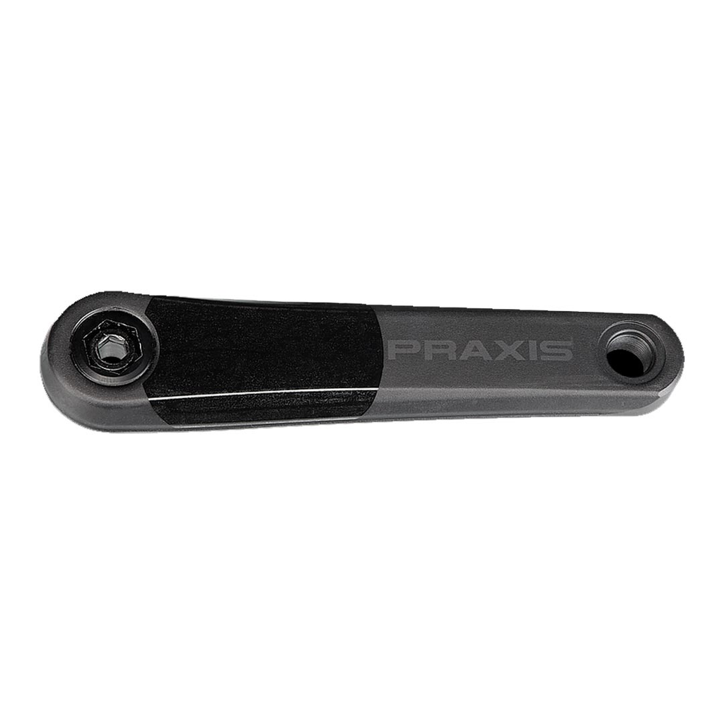 BIELA SPZ LEVO ALLOY CRK TURBO, BROSE ISIS SPLINE (G2), 160MM, DRIVE-SIDE ARM, PRAXIS
