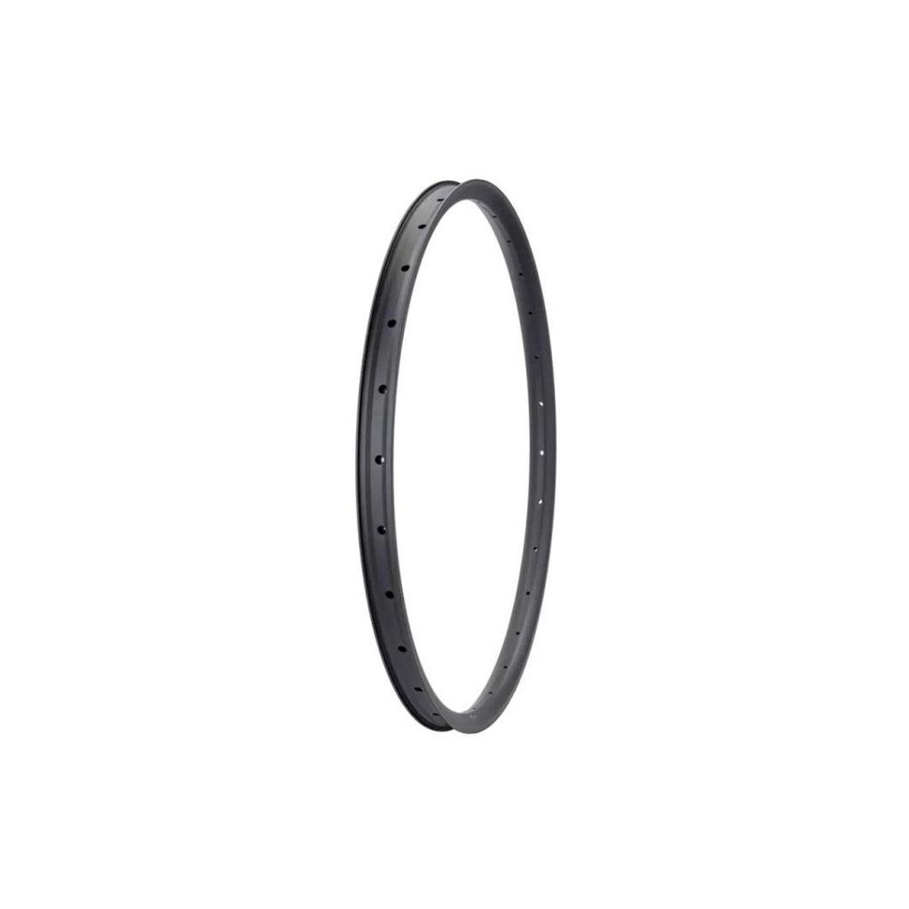 RIM SPZ MY23 OE TRAVERSE, 27.5, REAR, ALLOY, 28H, DISC, 30MM INTERNAL - BLACK W/ CHARCOAL S-LOGO DCL