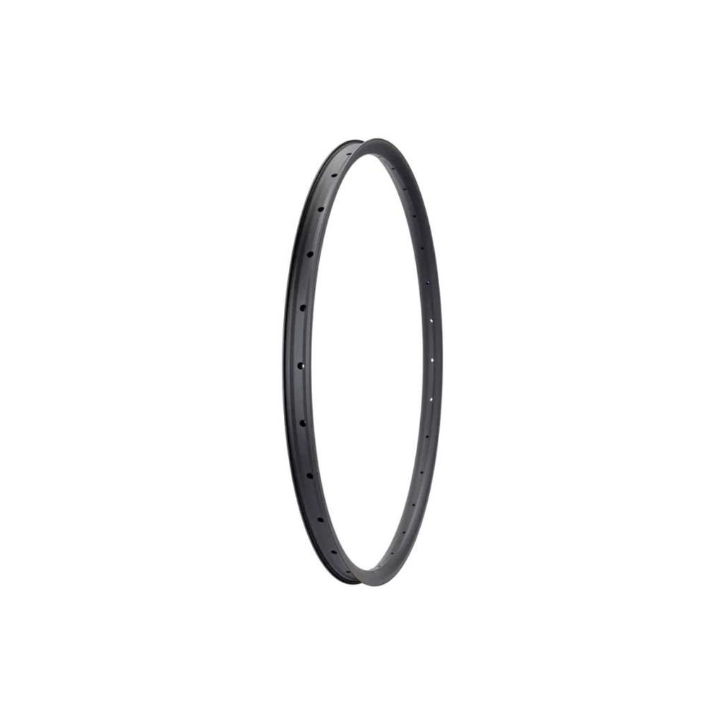 RIM SPZ MY23 OE TRAVERSE, 29, FRONT & REAR, ALLOY, 28H, DISC, 30MM INTERNAL - BLACK W/ CHARCOAL S-LOGO DCL