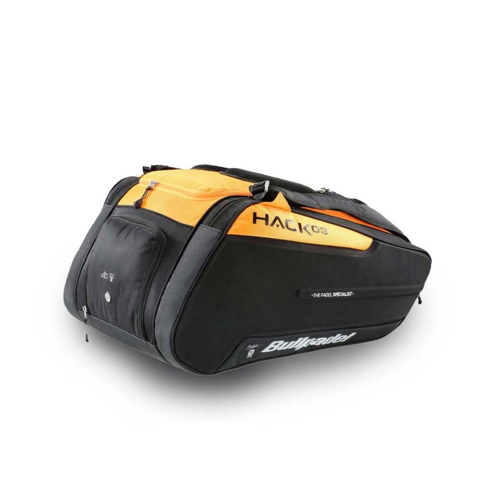 BOLSO PALETERO PADEL BULLPADEL BPP24012 ORANGE/BLACK