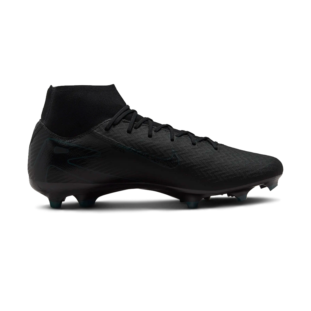 ZAPATO FUTBOL NIKE MERCURIAL SUPERFLY 10 ACADEMY FG/MG BLACK/BLACK-DEEP JUNGLE