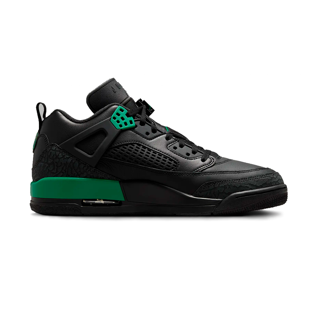 ZAPATO BASKETBALL NIKE JORDAN SPIZIKE LOW BLACK/PINE GREEN-ANTHRACITE