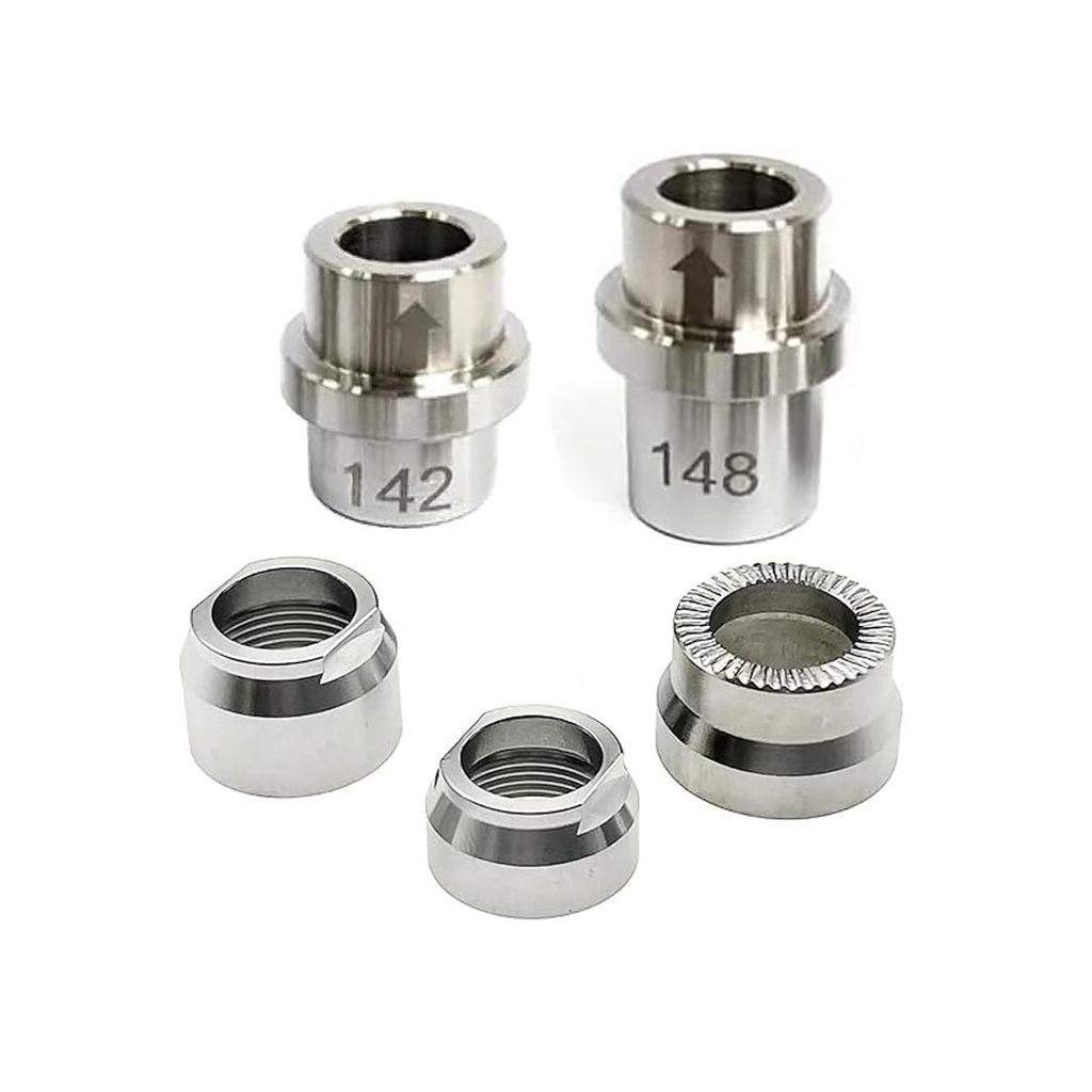 KIT ADAPTADOR EJE PASANTE WAHOO HUB/AXLE 142/148