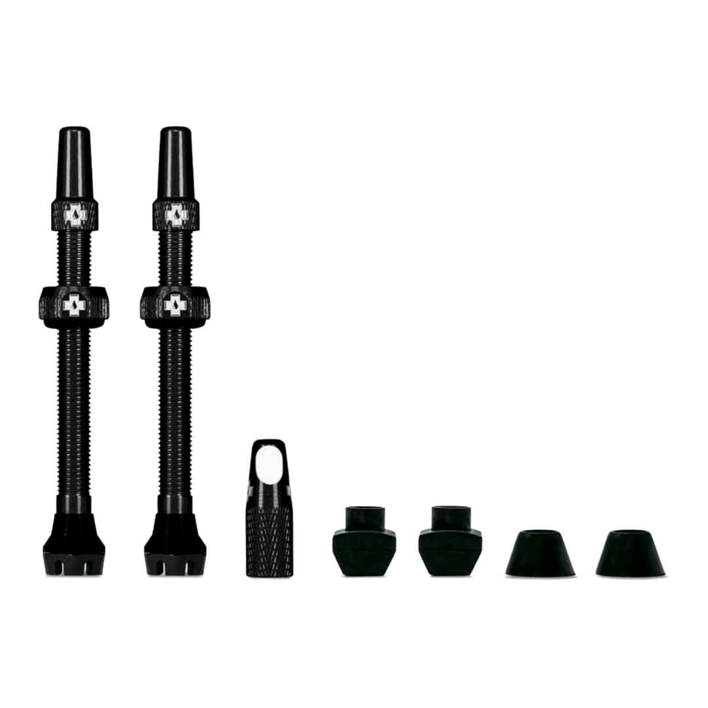 KIT DE VALVULA MUC-OFF  TUBELESS 48 MM NEGRO