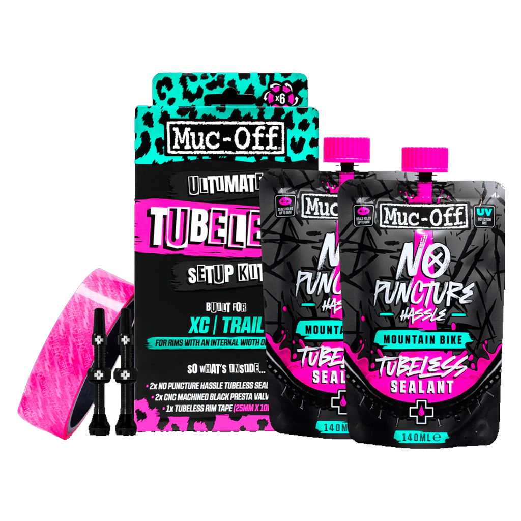 KIT DE CONFIGURACION TUBELESS MUC-OFF  TUBELESS ULTIMATE XC/GRAVEL 