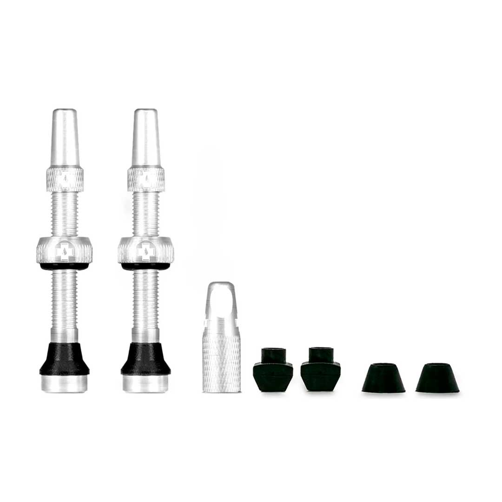 KIT DE VALVULA MUC-OFF  TUBELESS 44 MM  (PLATIADA)