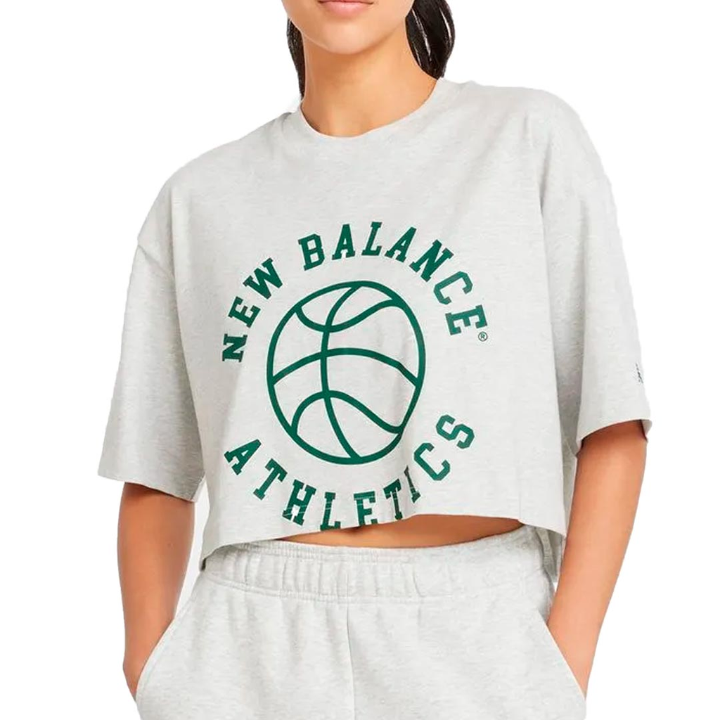 CAMISETA TRAINNING NEW BALANCE 550 ATHLETICS OVERSIZED GREY