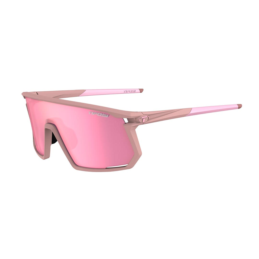 LENTE CICLISMO TIFOSI MOAB MATTE PINK CLARION ROSE/AC RED/CLEAR