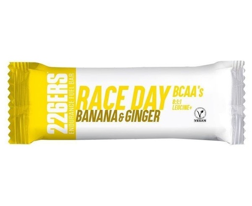 [5228] BARRA ENERGETICA 226ERS RACE DAY BAR BCAAS 40GR BANANA & GINGER 