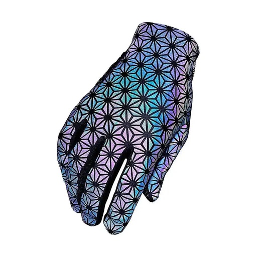 [GL38S] GUANTE SUPACAZ SUPAG CLARINO LARGO OIL SLICK REFLECTIVE