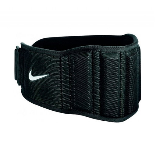 [N0000008091MD-M] STRUCTURED TRAINNING BELT NIKE STRUCTURED TRAINNING BELT BLK/BLK/WHT