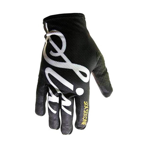 GUANTE SIXSIXONE YOUTH COMP GLOVE BLK SCRIPT