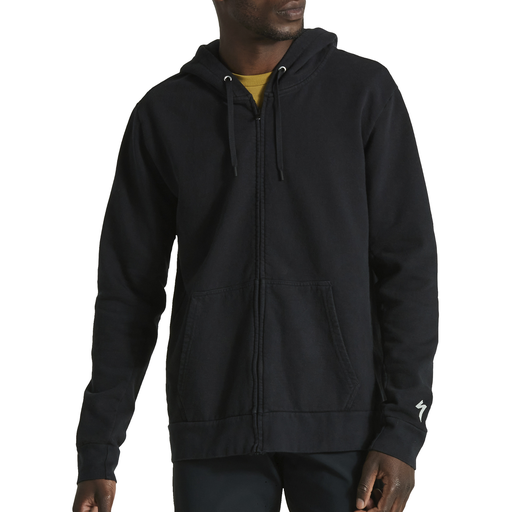 HOODIE SPZ LEGACY ZIP-UP C BLK