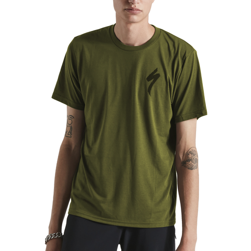 [64622-0225] CAMISETA SPZ S-LOGO TEE SS OLVGRN