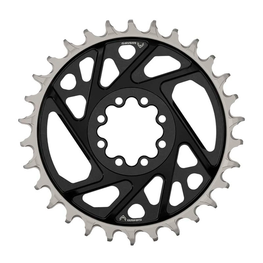[116218054008] PLATO SPZ CHAIN RING T-TYPE 34T DIRECT MOUNT 3MM OFFSET EAGLE (INCLUDING 8 BOLTS)  BLACK