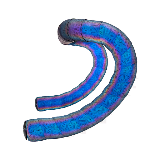 [25522-3300D] CINTA DE MANILLAR SPZ SUPER STICKY KUSH TAPE CLASSIC BLK/ANO BLK PLUGS