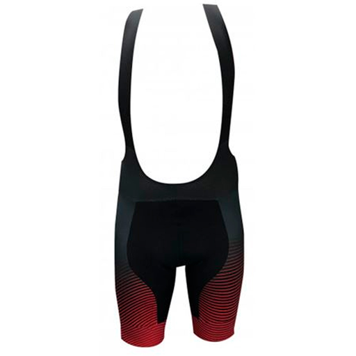 BIB SHORT SPZ SPECTRE - SL R BLK/RED