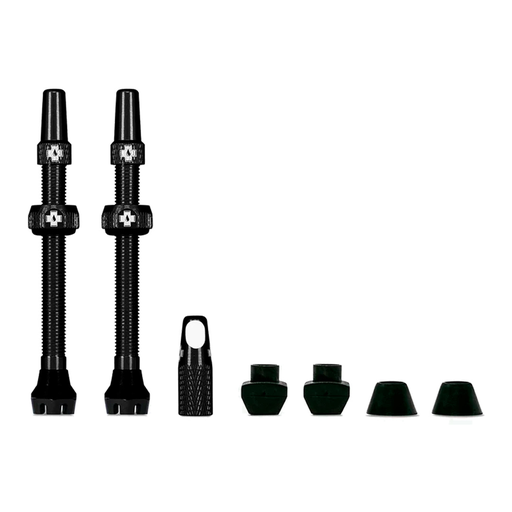 [1051] VALVULA MUC-OFF VALVE TUBELESS VALVES KIT 44MM BLK