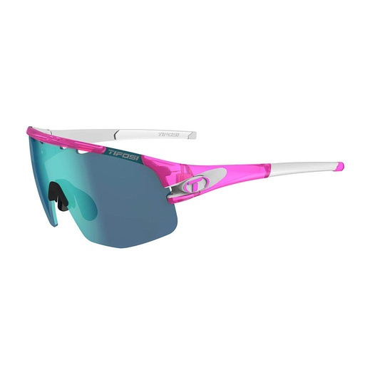 [1670104522] LENTE TIFOSI SLEDGE LITE CRYSTAL PINK CLARION BLUE/AC RED/CLEAR