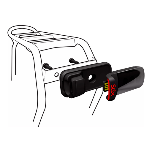 [49116-9360D] LUZ TRASERA SPZ STIX REFLECTOR MOUNT MOUNT BLK