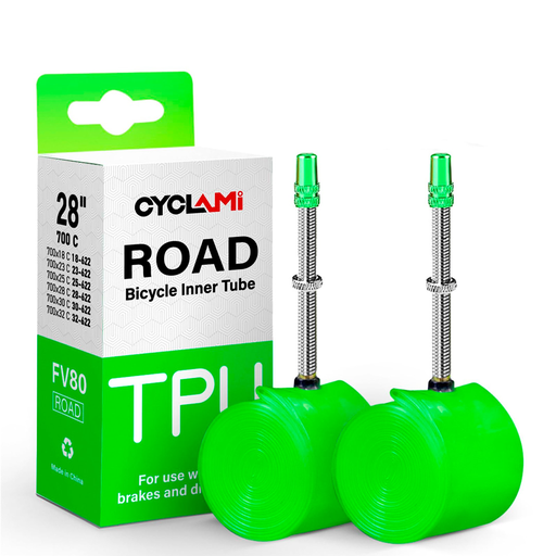 [MINICYCLA-ROAD60] TRIPA TPU CYCLAMI ROAD INNER TUBE 38G-60MM BLK