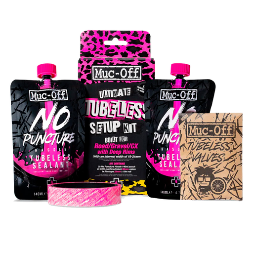 [20086D] KIT DE CONFIGURACION TUBELESS MUC-OFF  ULTIMATE  DH/TRAIL/ENDURO 