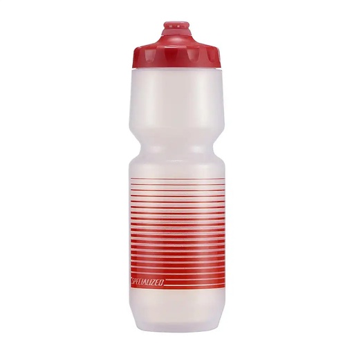 [44221-2640] BOTELLA SPZ PURIST FIXY BTL CLR/RED LINEAR STRIPE 26 OZ