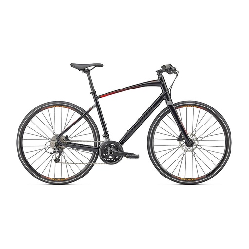 BICICLETA FITNESS SPZ SIRRUS 3.0 BLK/RKTRED/BLK